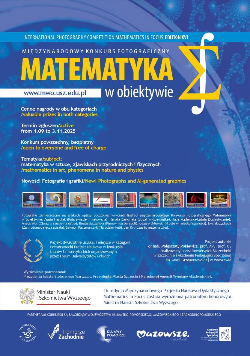 Matematyka w obiektywie – Konkurs Fotograficzny!