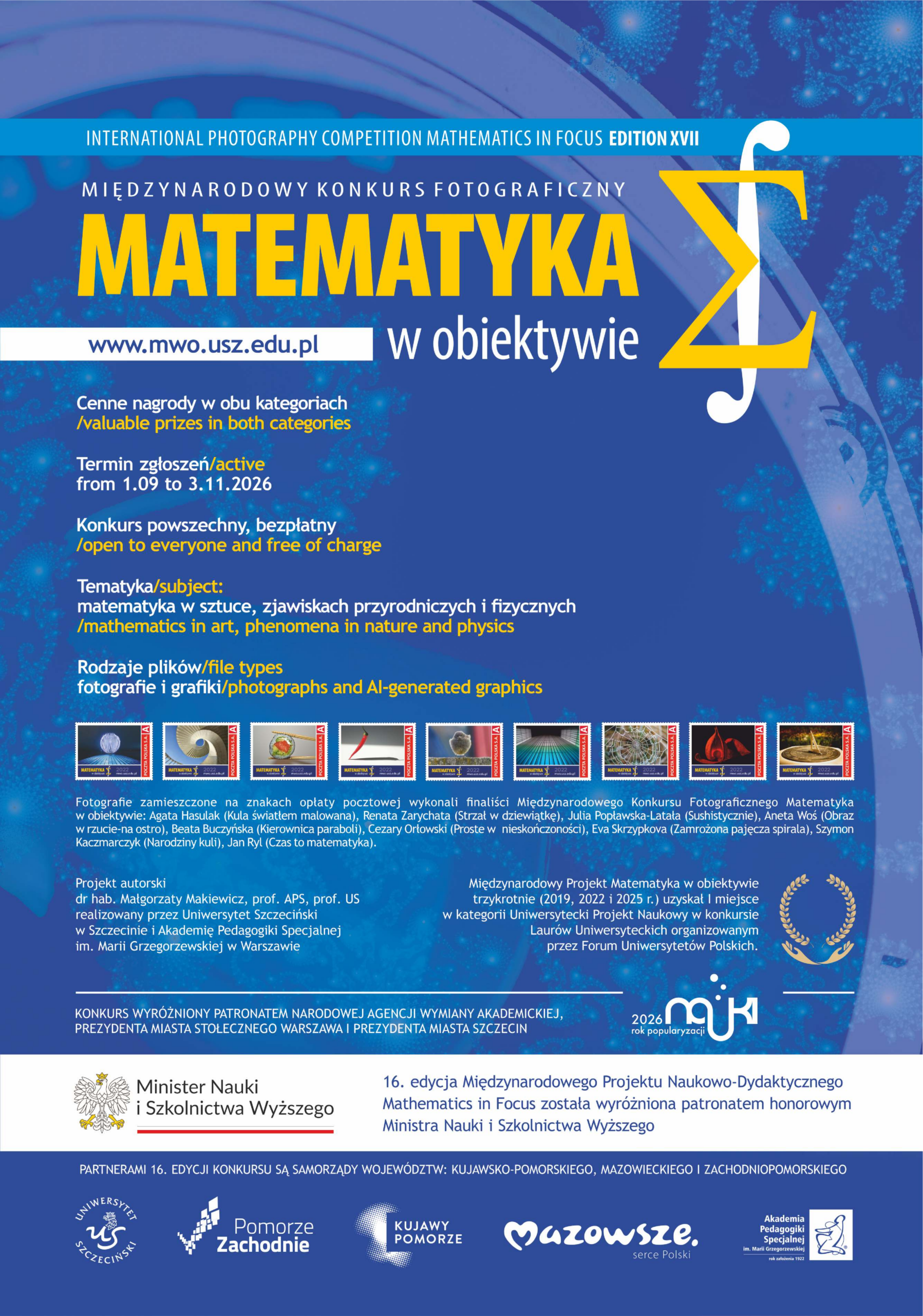 Międzynarodowy konkurs fotograficzny MATEMATYKA W OBIEKTYWIE